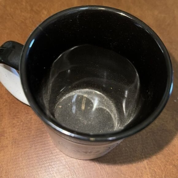 Narcotics Anonymous Ceramic Coffee Mug 16 Oz Black & White Speckled - Picture 3 of 7